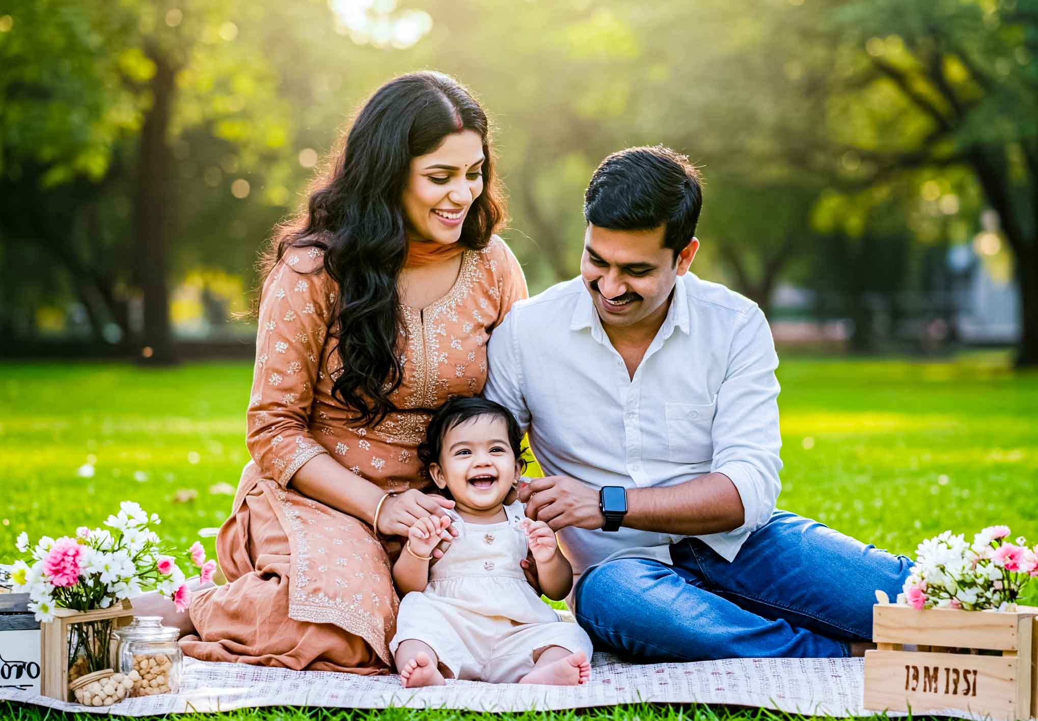 Meena K., Family Portrait Client